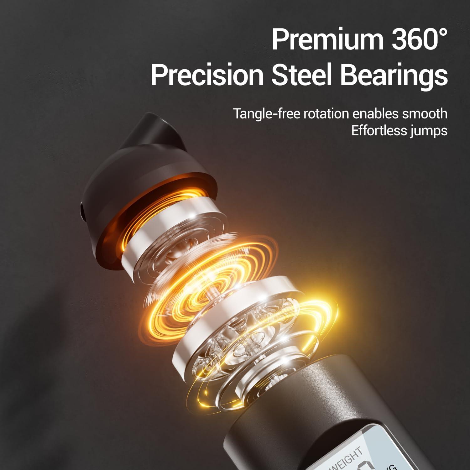 Cuerda de Salto Inteligente UMAY Sin Cable Ajustable con Pantalla LCD