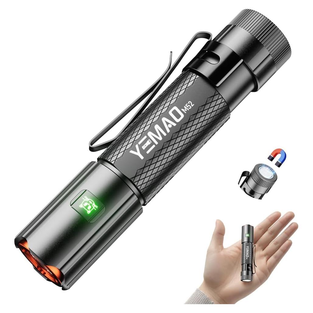 Linterna de Emergencia Recargable Yemao 1500LM Mini IP6