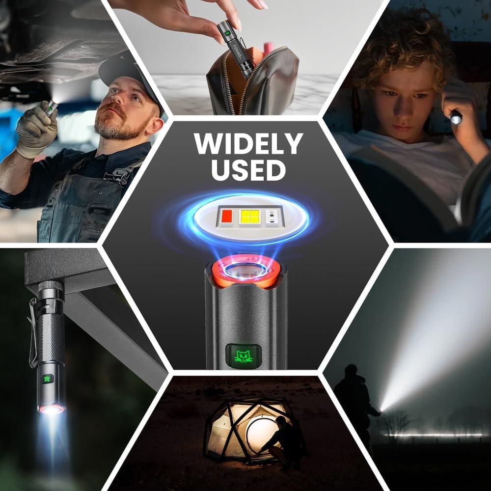 Linterna de Emergencia Recargable Yemao 1500LM Mini IP6