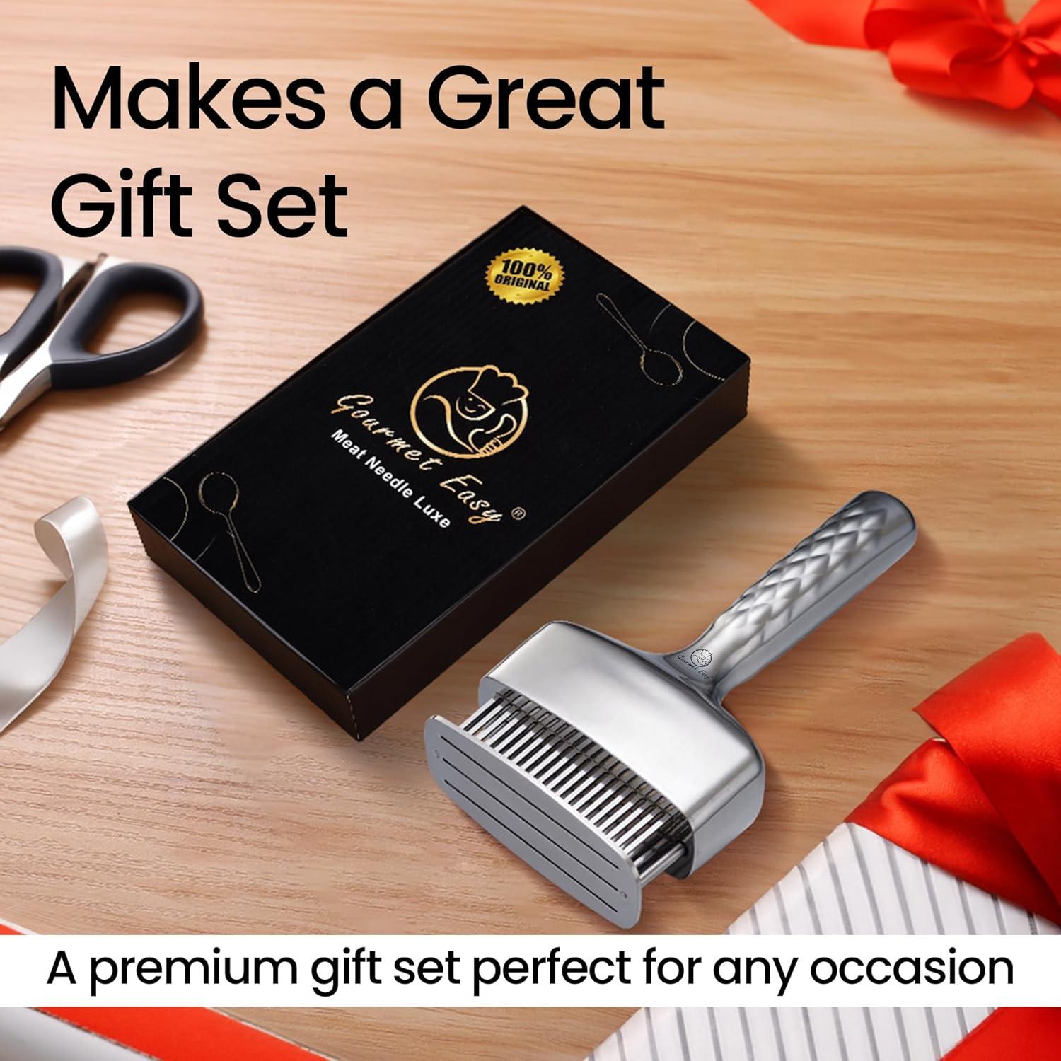 Ablandador de Carne Deluxe Gourmet Easy - Acero Inoxidable