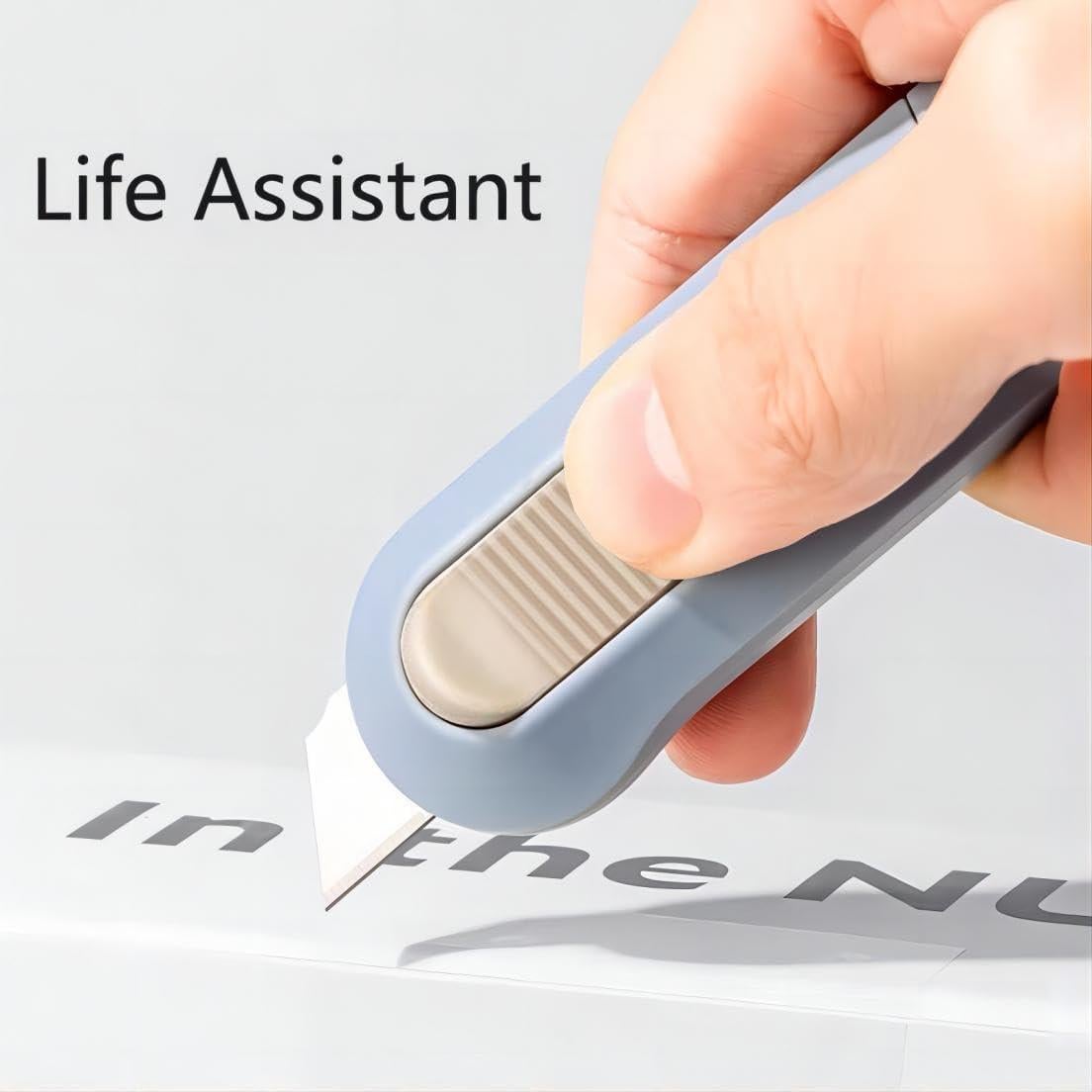 Cuchillo de Utilidad Genérico 4 Piezas SK5 Retráctil