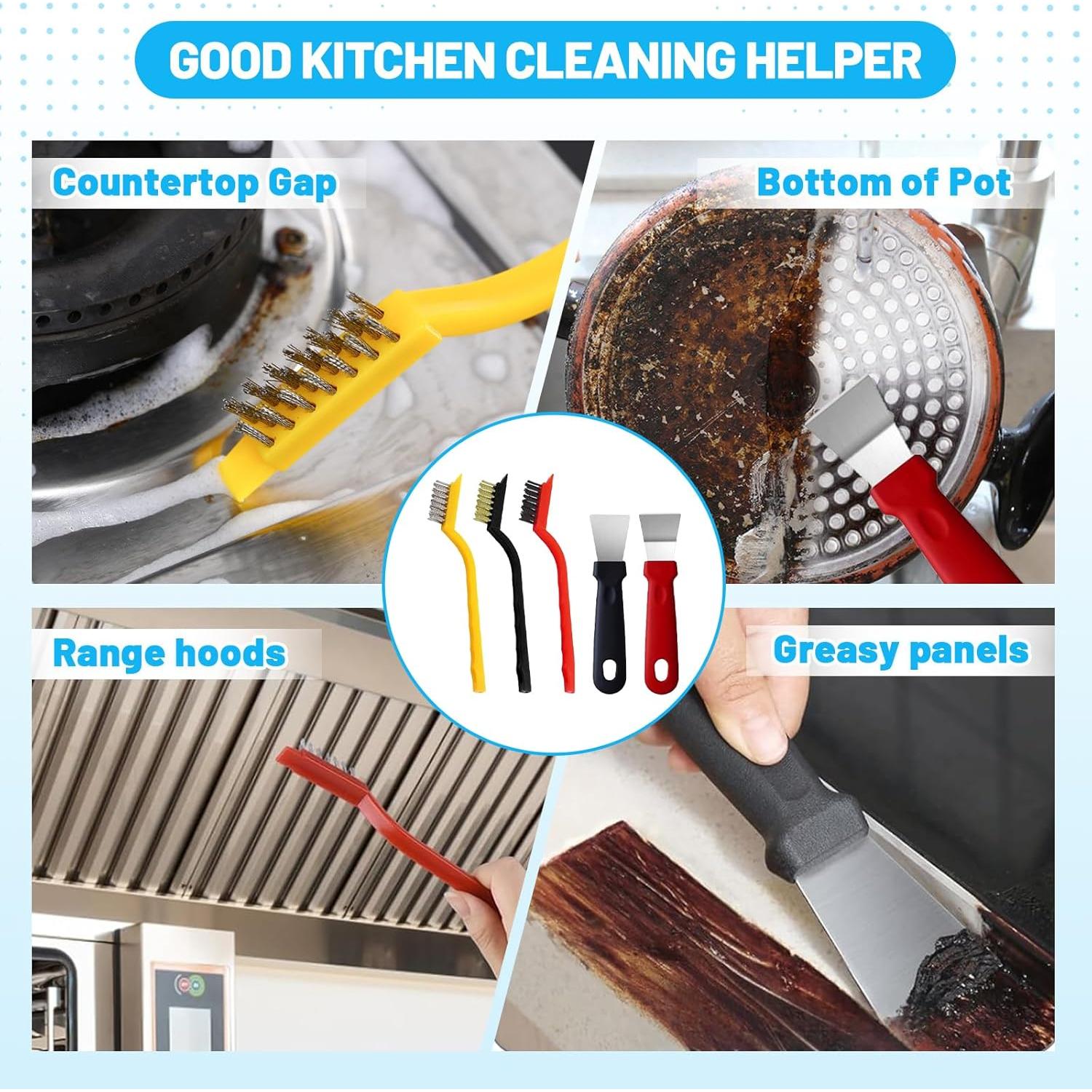 Juego de Cepillos de Limpieza Dsyrvd 18 Piezas Multiusos