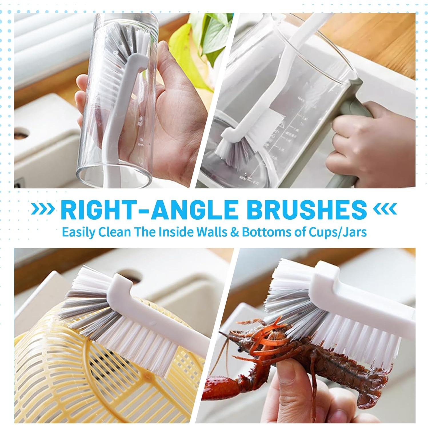 Juego de Cepillos de Limpieza Dsyrvd 18 Piezas Multiusos