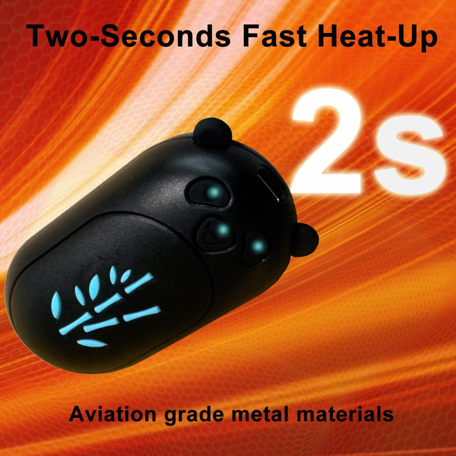 Calentadores de Manos Recargables BOANKODU AOY-716, 6000mAh