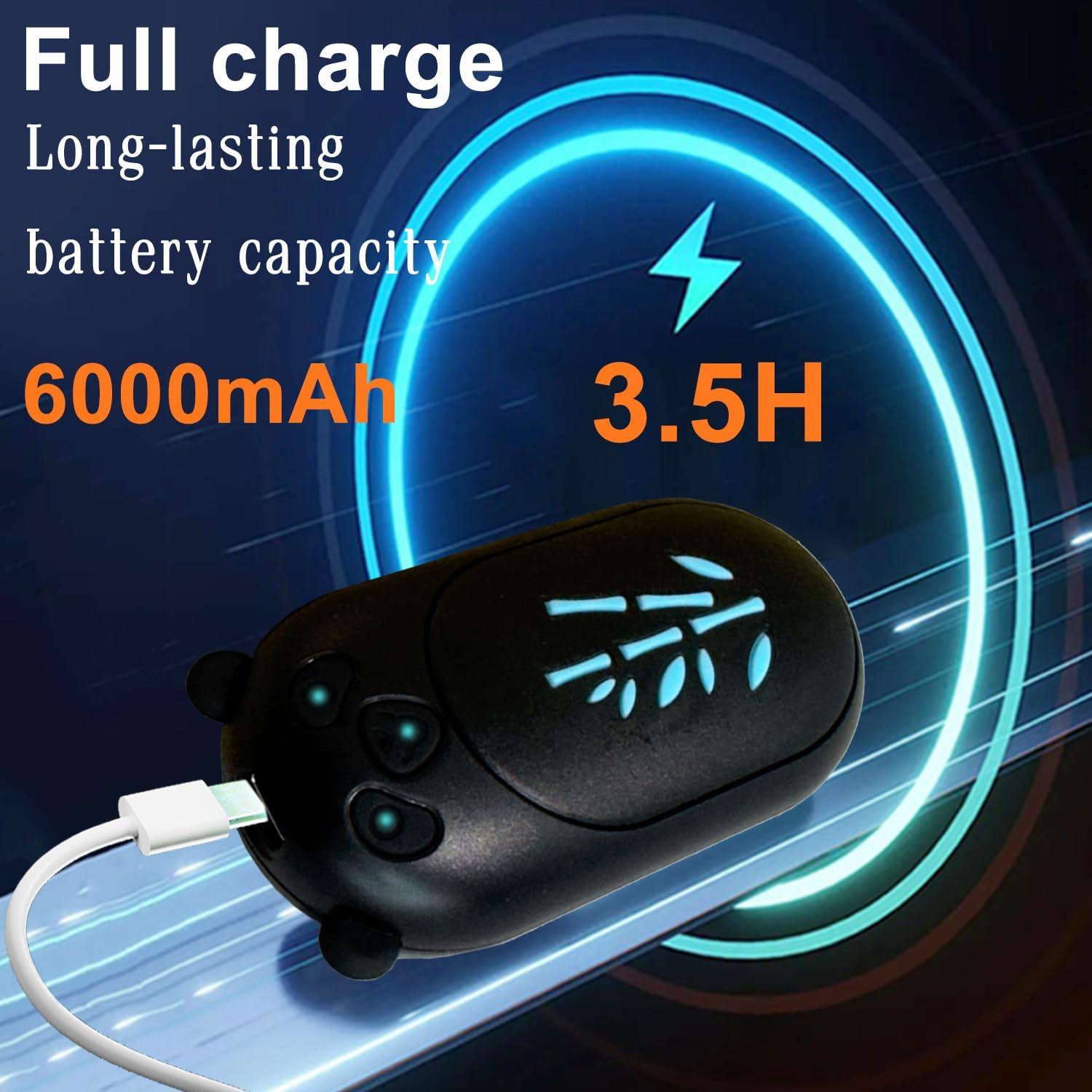 Calentadores de Manos Recargables BOANKODU AOY-716, 6000mAh