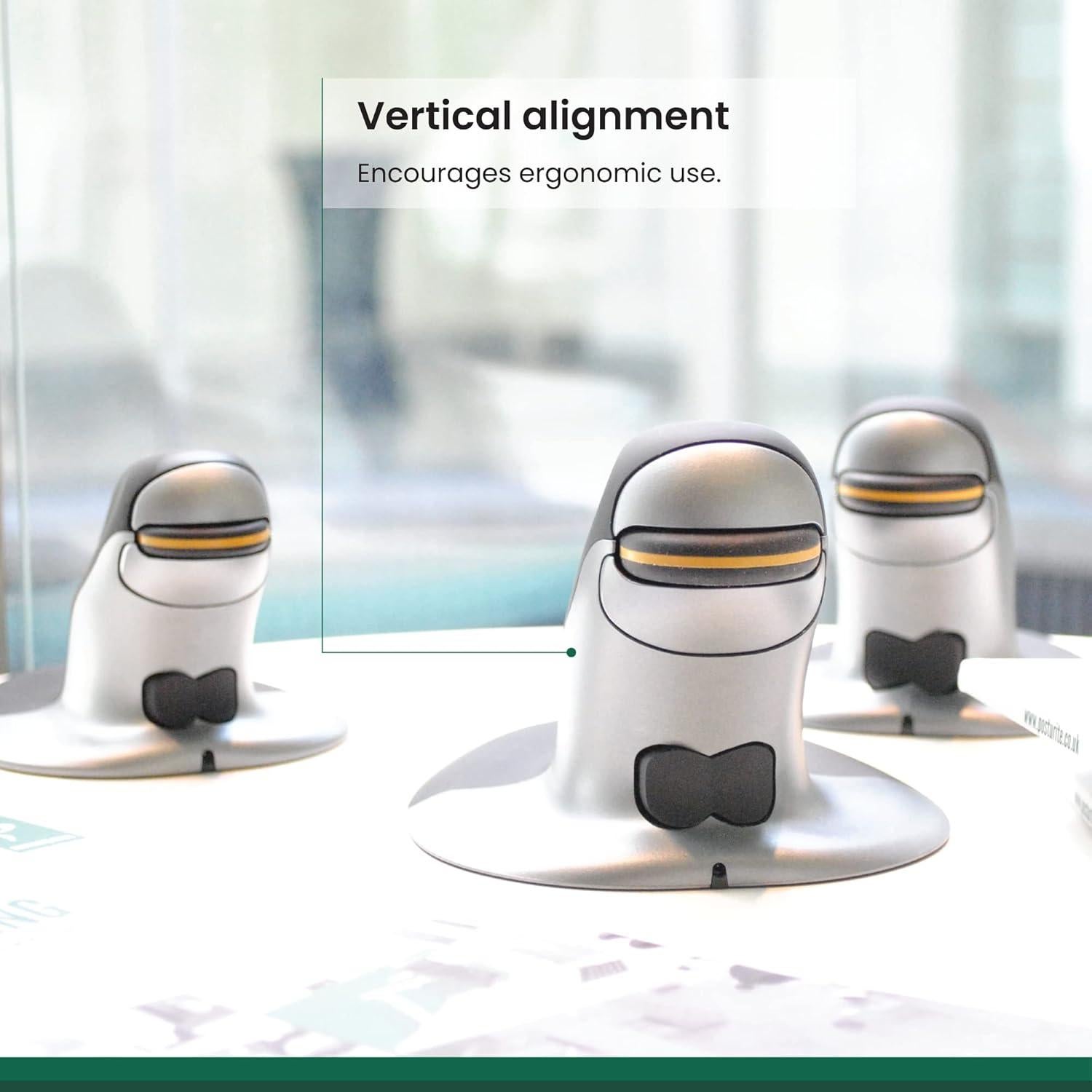 Ratón Ergonómico Inalámbrico Posturite Penguin Pequeño