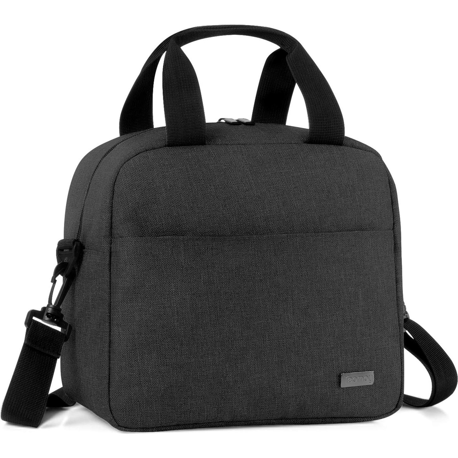 Bolsa Enfriadora de Leche Materna Teamoy Negra para 6 Biberones