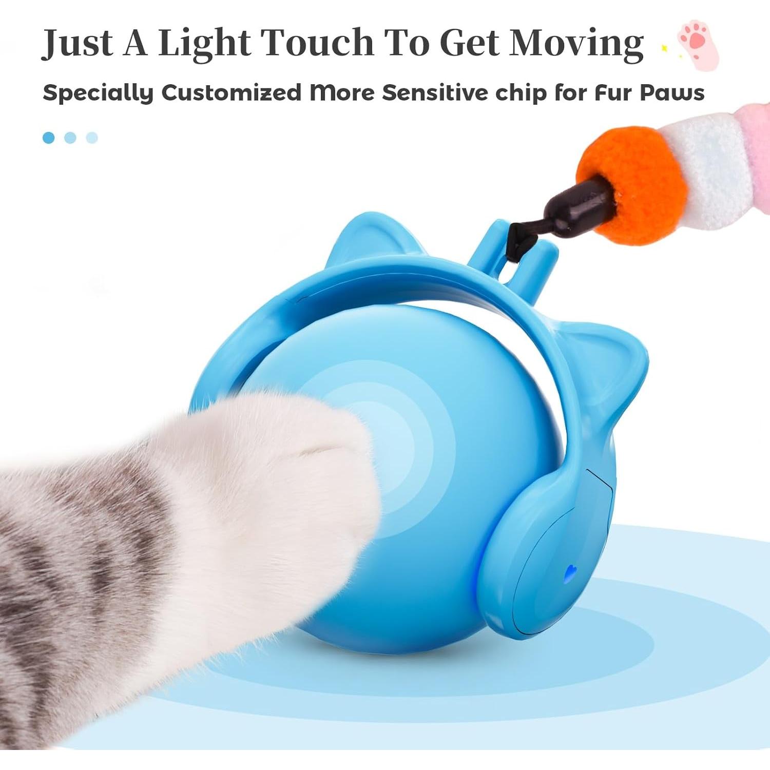 Juguete Interactivo para Gatos ORSDA T93 con Sonido y Temporizador