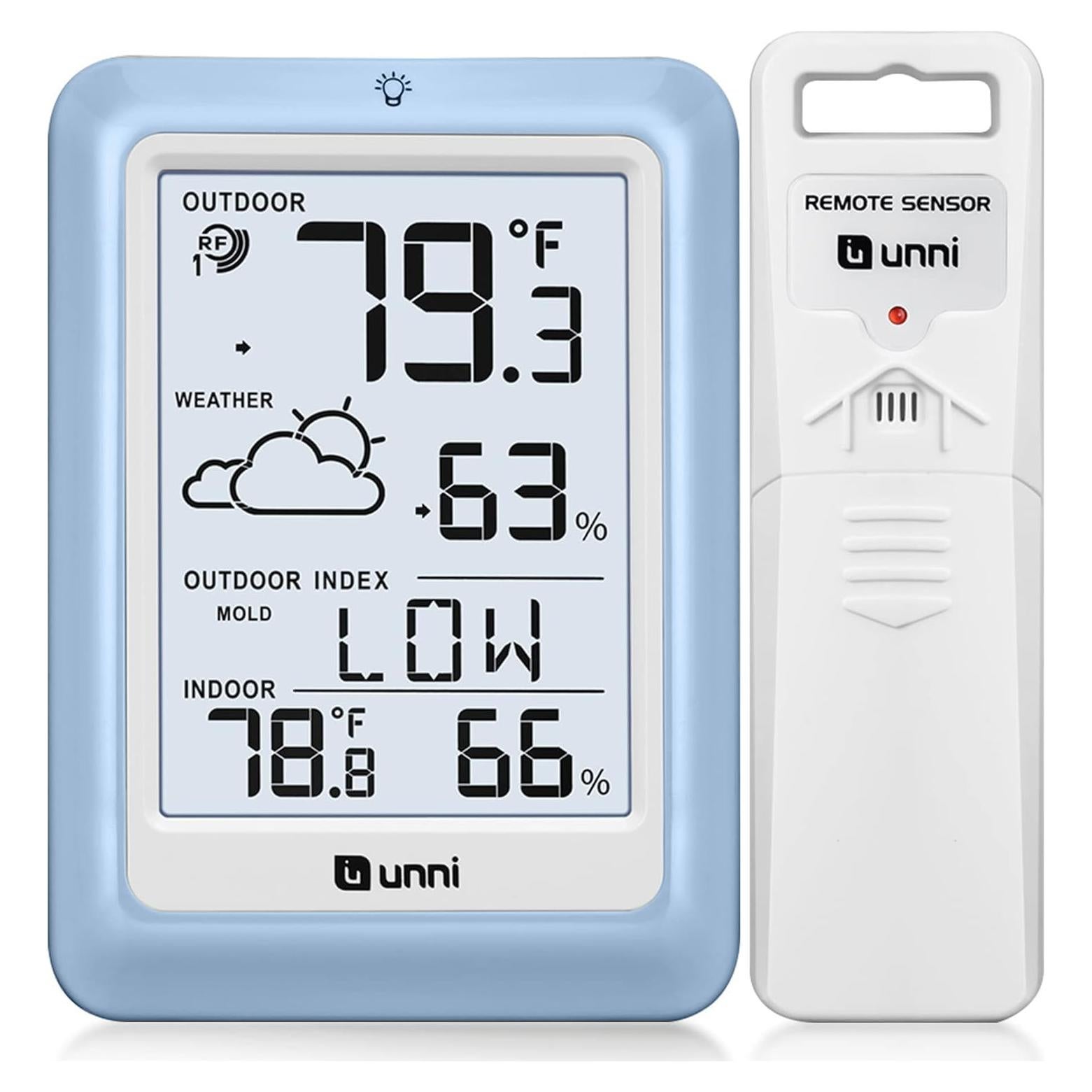 Termómetro Inalámbrico U UNNI UN0581 - Interior y Exterior