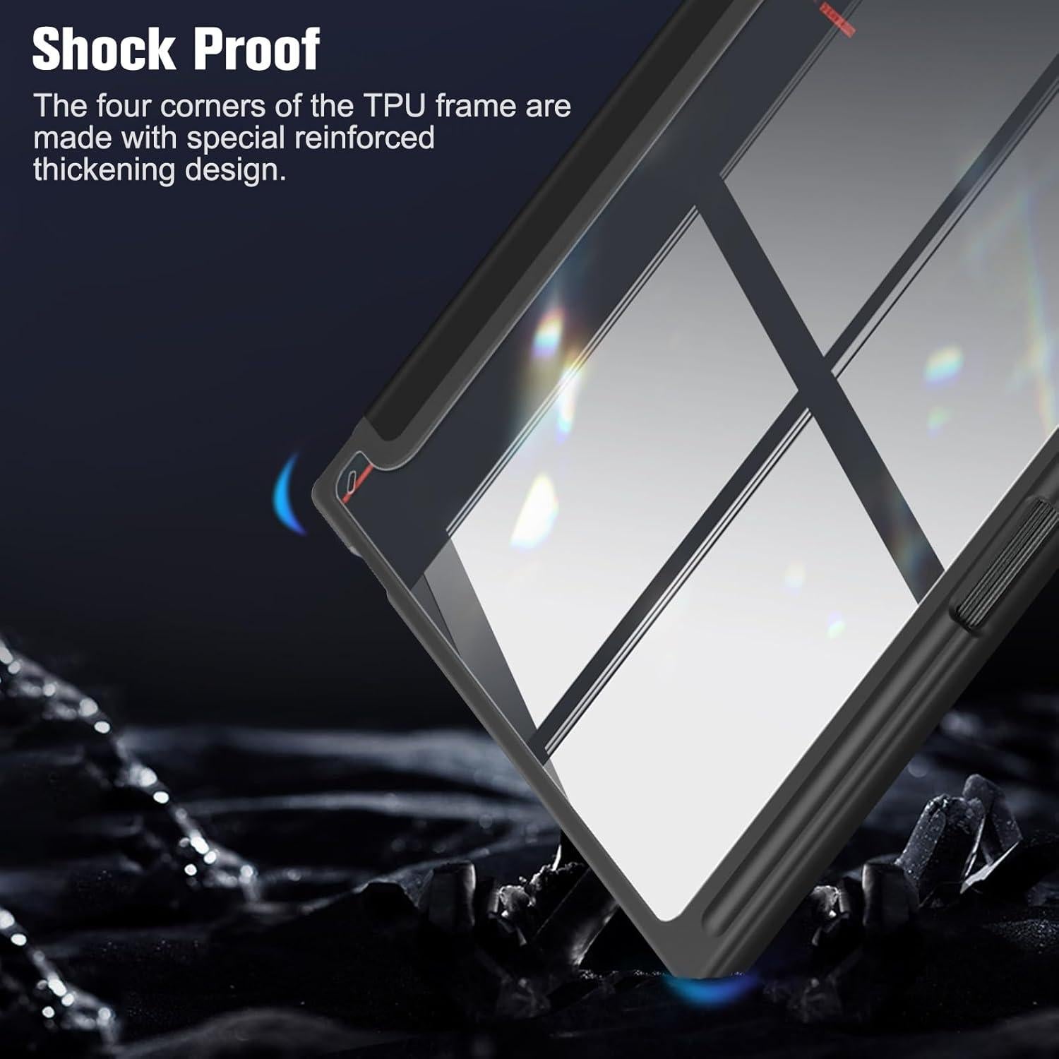 Funda Fintie para eReader 10.3" Boox Note Air4 C Negra