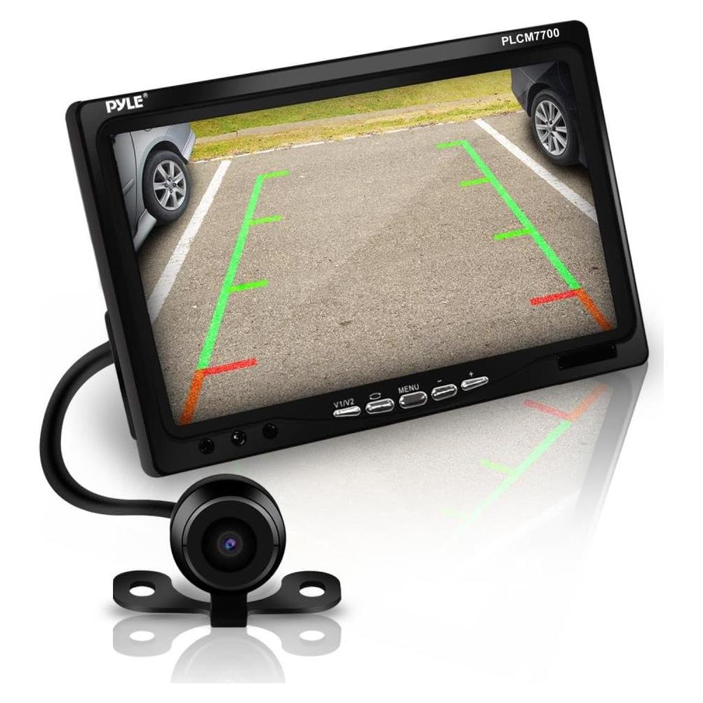 Sistema de Cámara de Respaldo Pyle PLCM7700 - Pantalla 7"