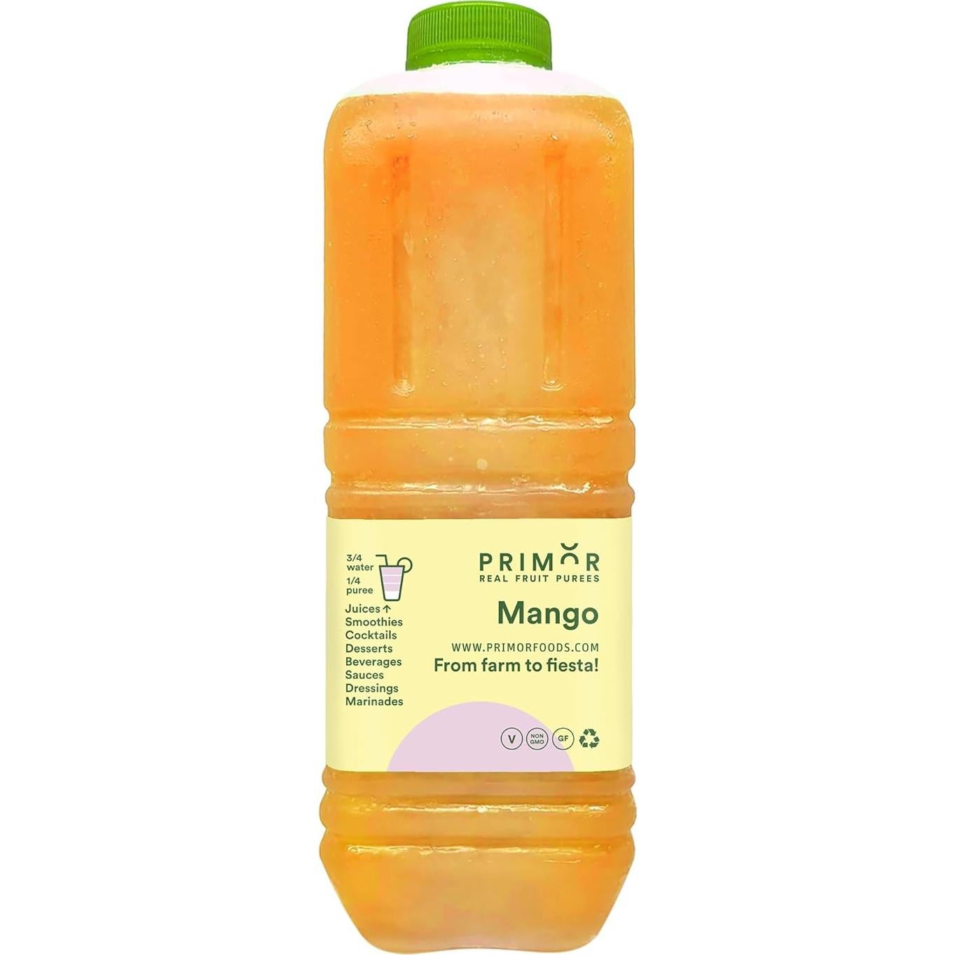 Purés de Fruta Primor Mango 1.89 L - Sabor Auténtico