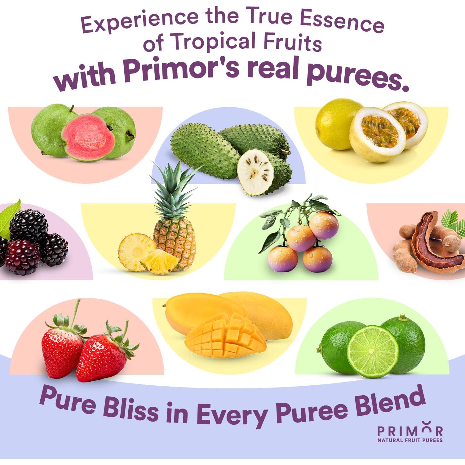 Purés de Fruta Primor Mango 1.89 L - Sabor Auténtico