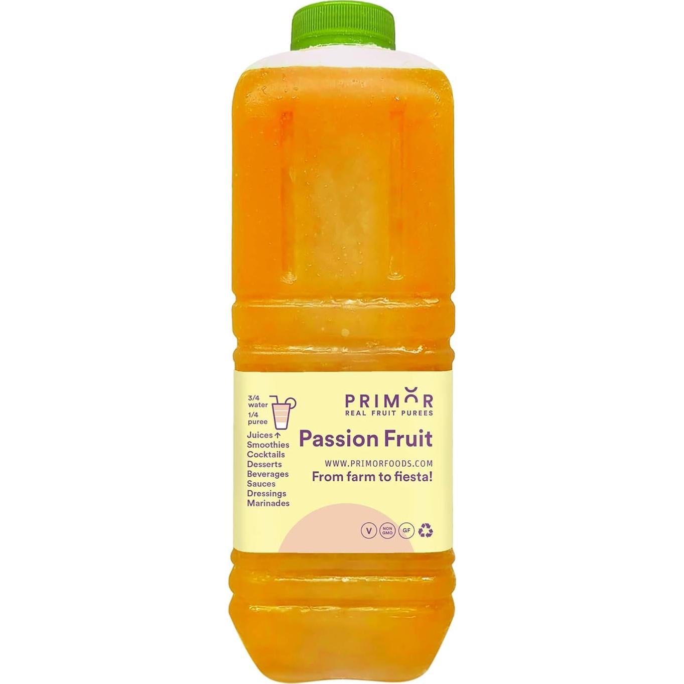 Purés de Fruta Primor 1.89L Fruta de la Pasión - Sabor Auténtico