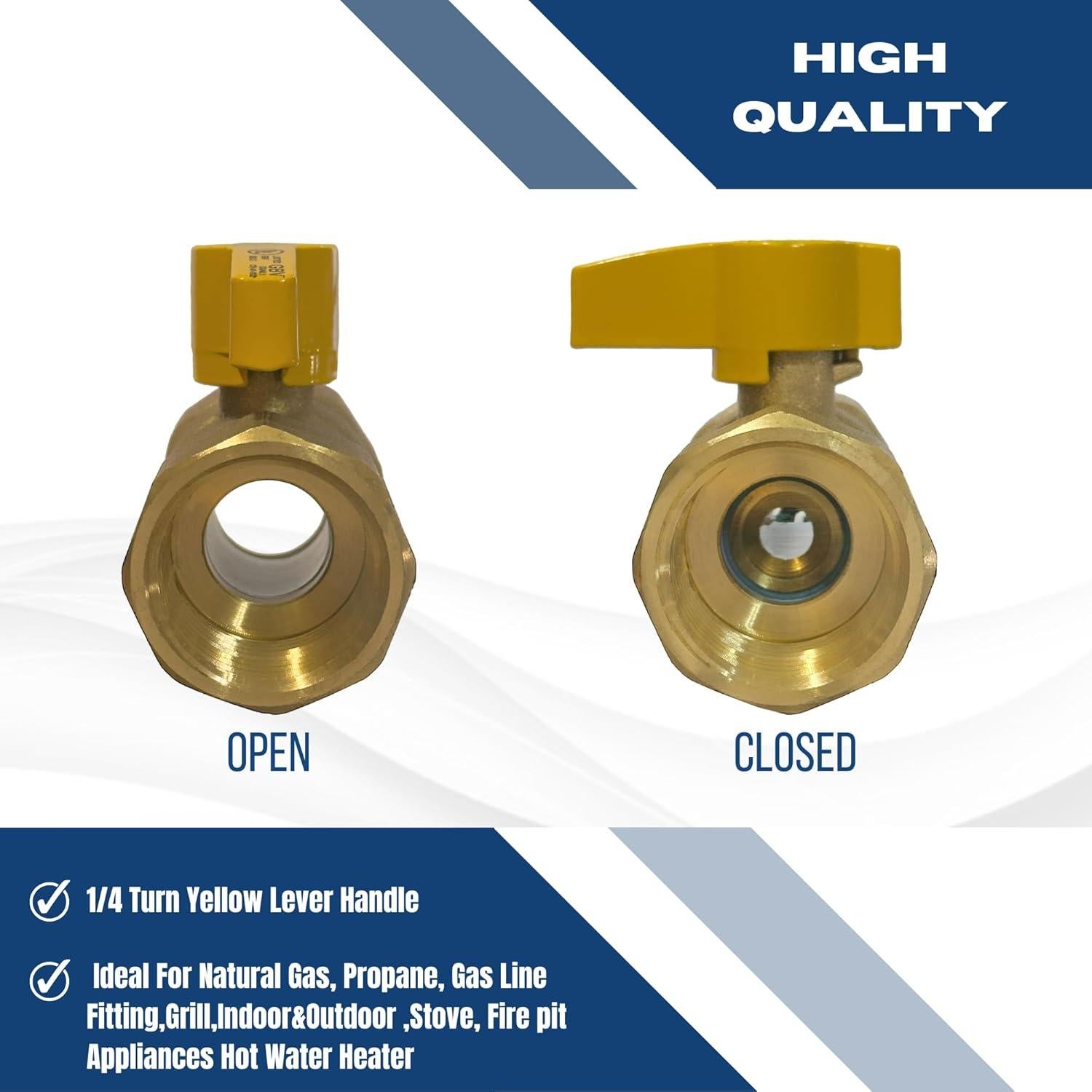 Válvula de gas FIP 1" XFITTING 2 piezas 0.72 kg