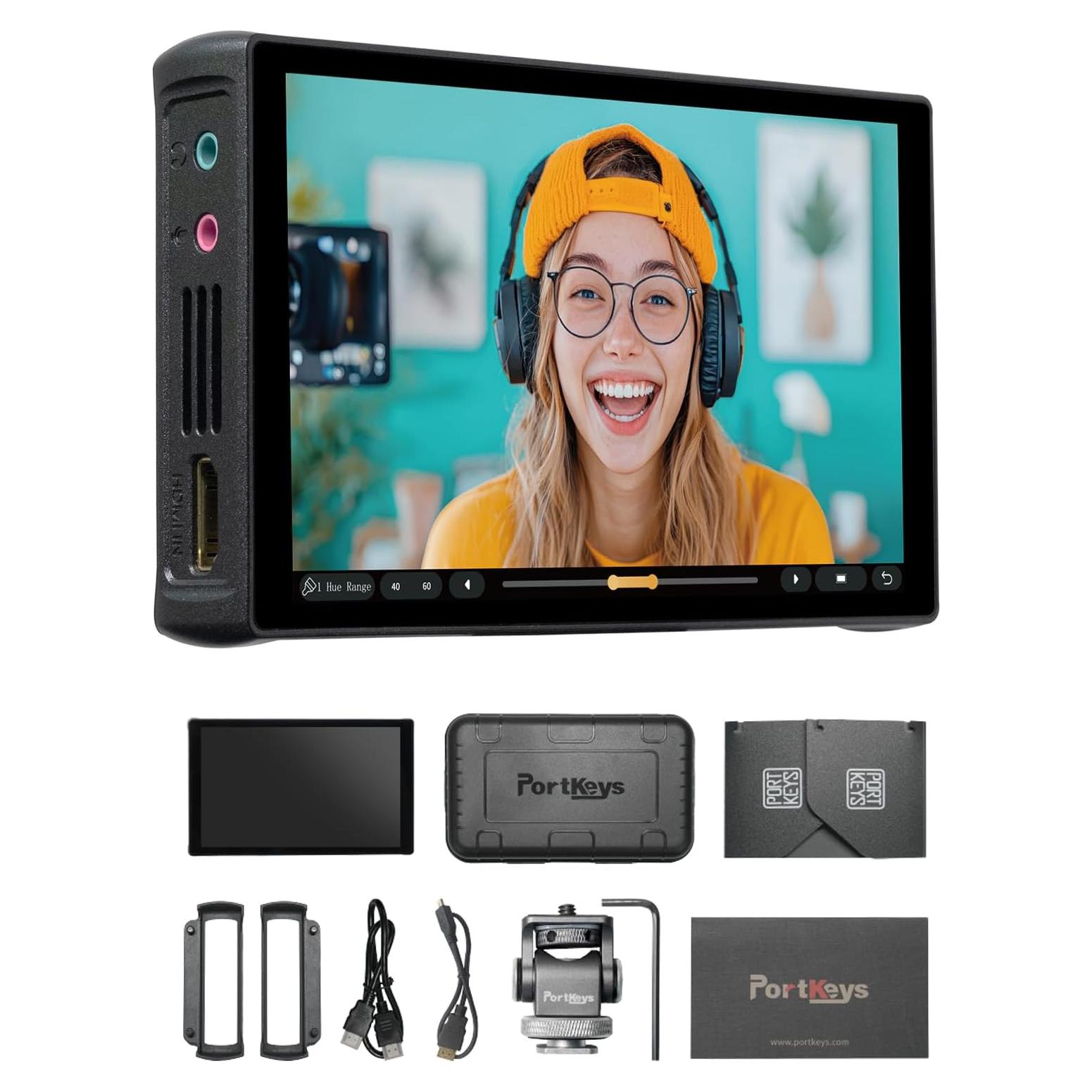 Monitor de Cámara Portkeys PT5 III 5.4" 800nits Full HD