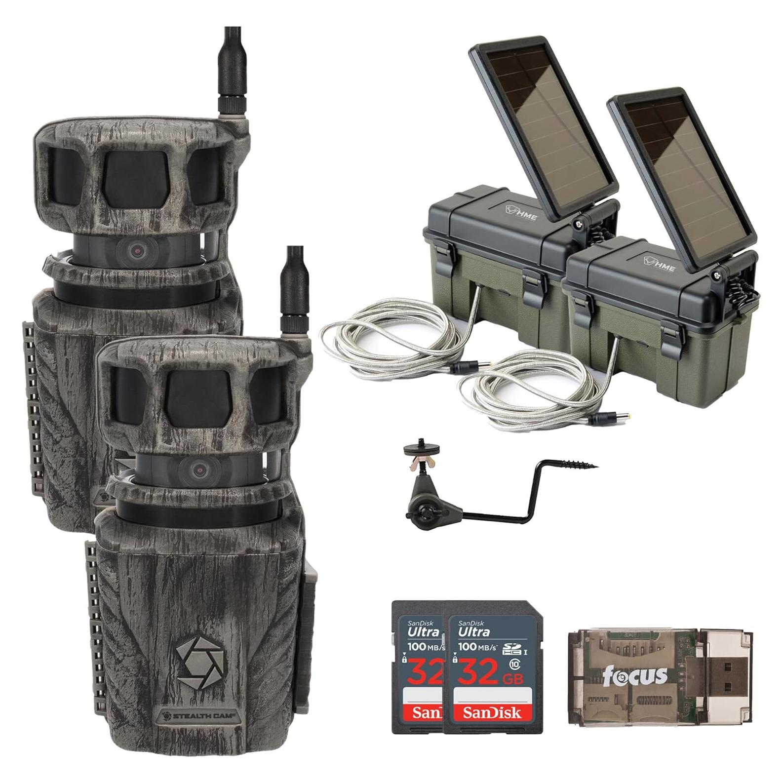 Cámara de Caza Celular Stealth Cam Revolver 36MP 360° 2-Pack