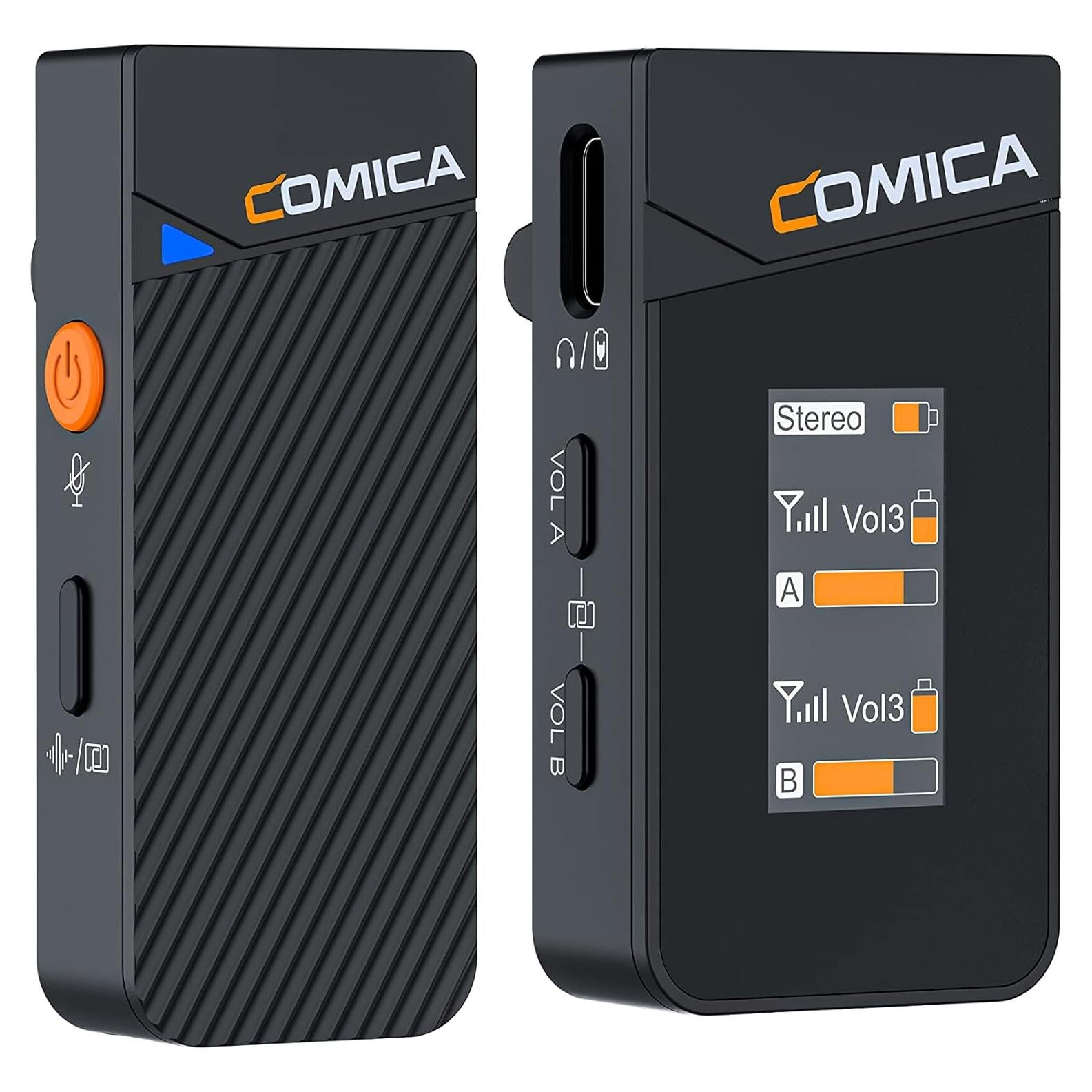 Micrófono Lavalier Inalámbrico COMICA Vimo C1 con Cancelación de Ruido