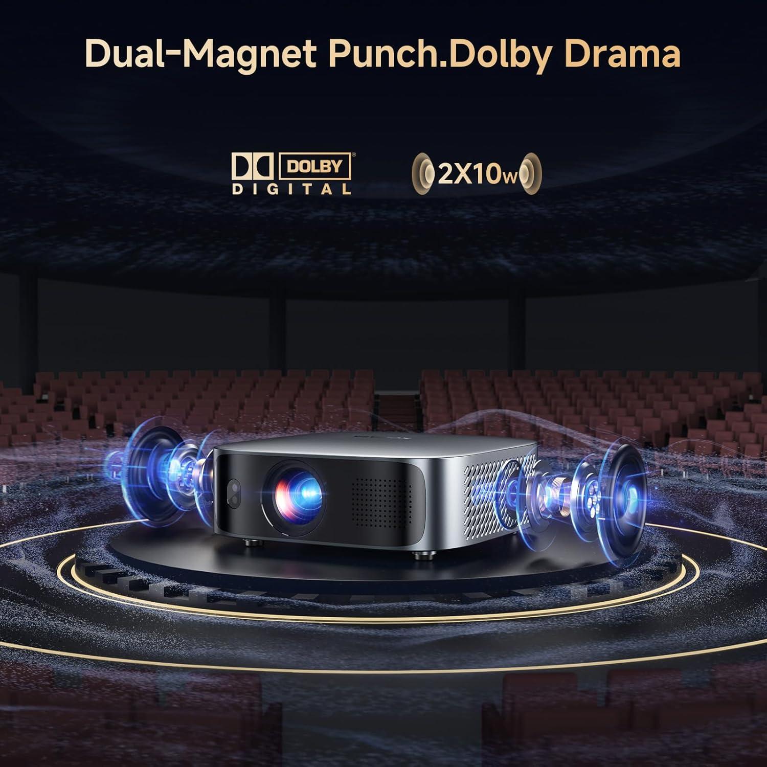 Proyector Kogata GC355 4K Corta Distancia WiFi Bluetooth 1200ANSI