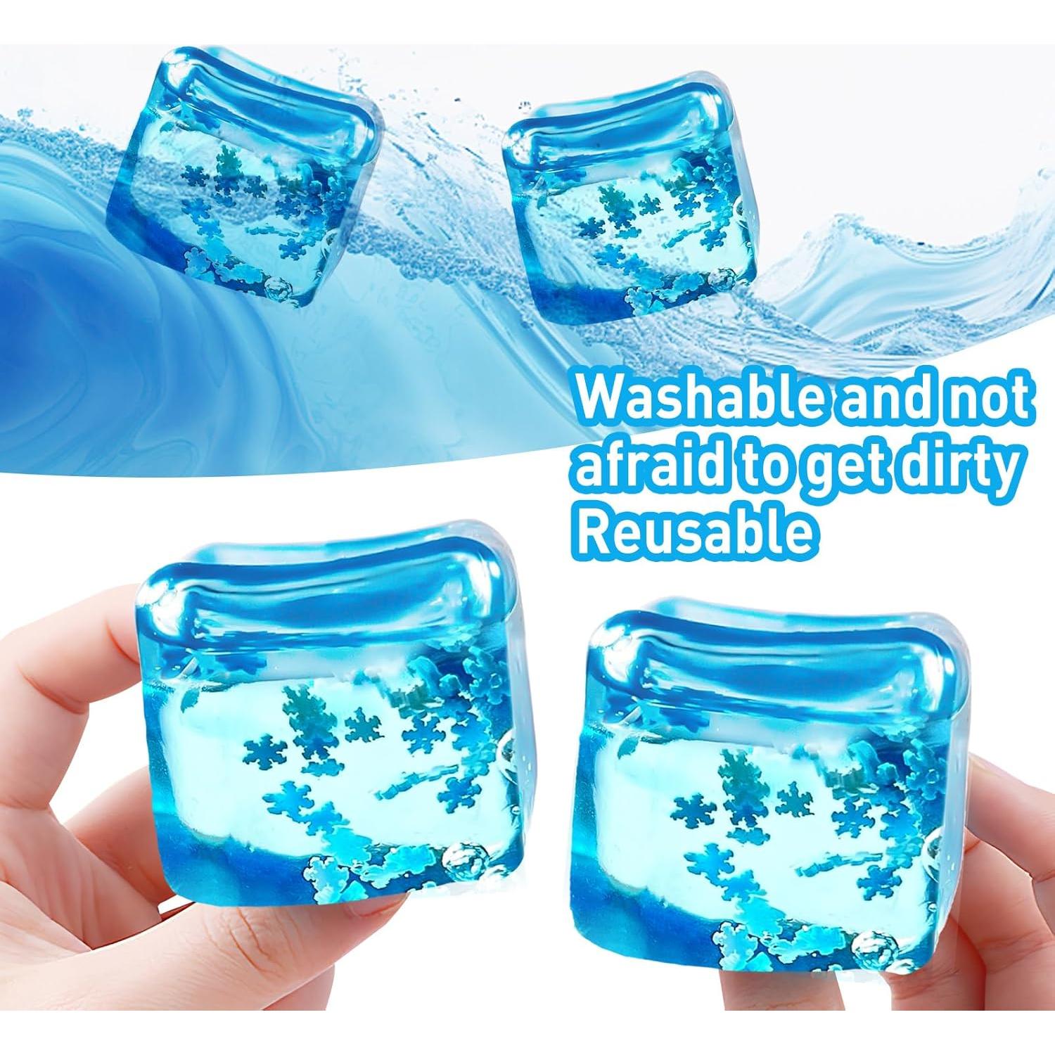 Cubo Antiestrés Rytopt Azul 4.8 cm Juguete Sensorial Compresión