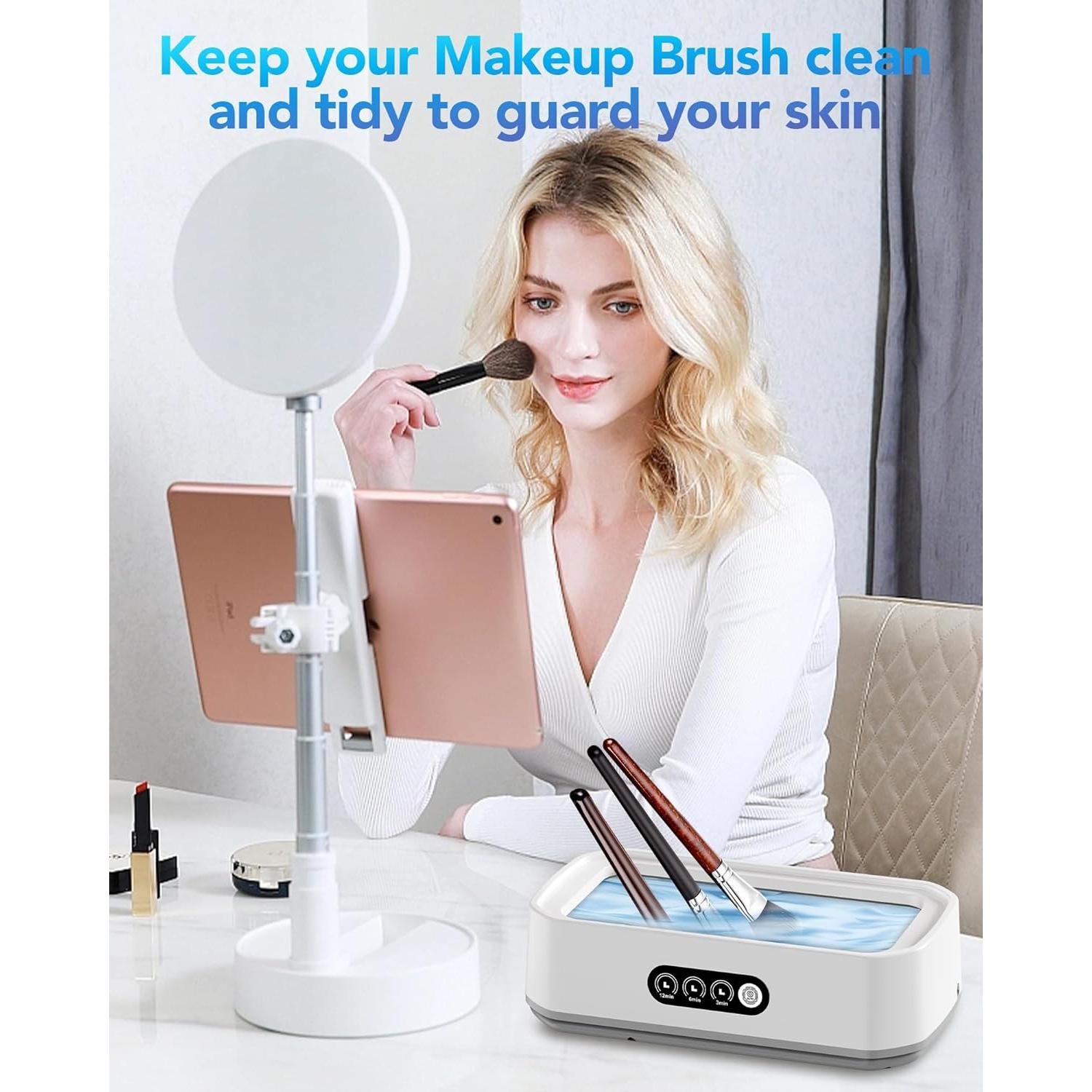 Limpiador Ultrasónico Inteligente Walpreson 650ml Acero Inoxidable