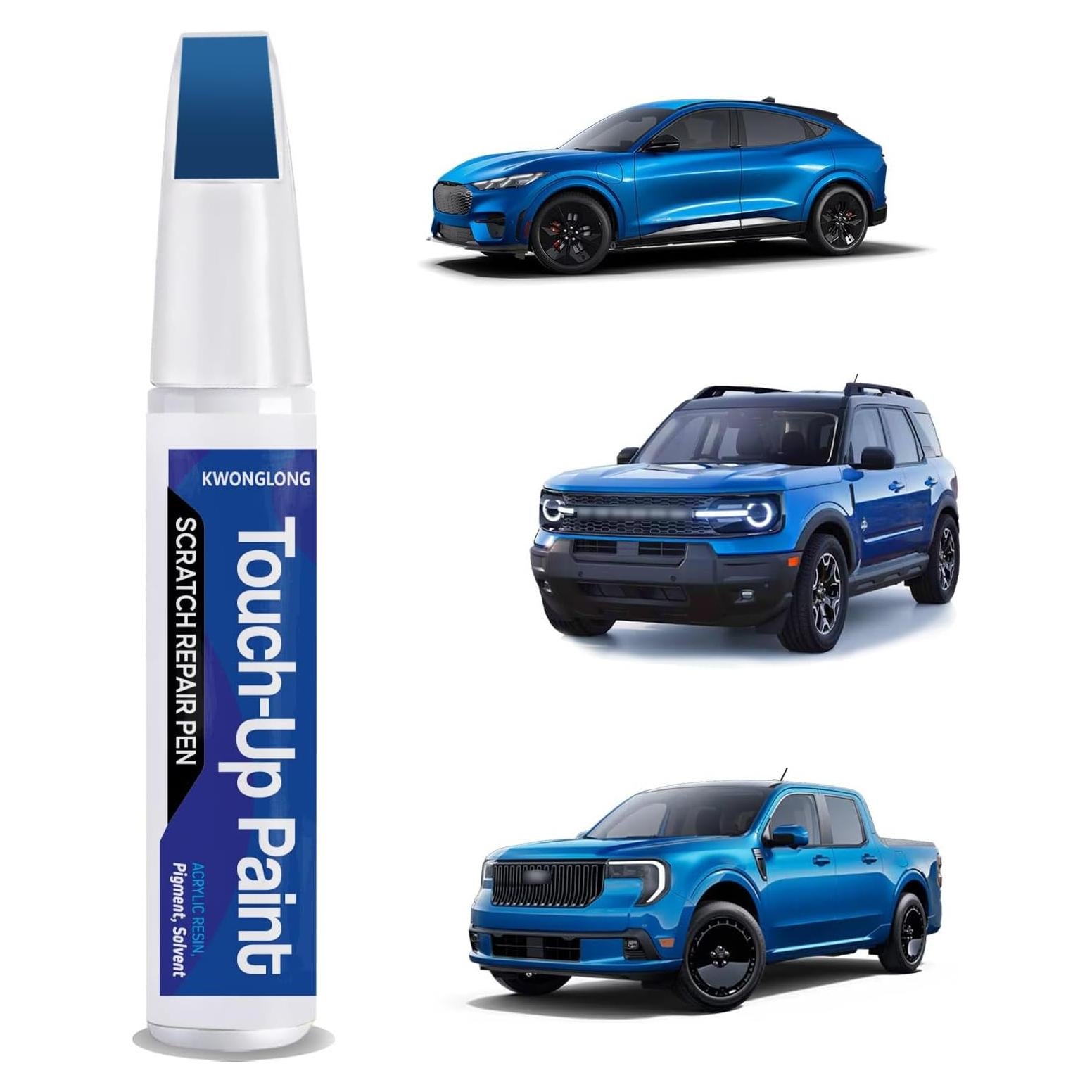 Bolígrafo de Reparación de Rayones KWONGLONG E7 Velocidad Azul 12ml