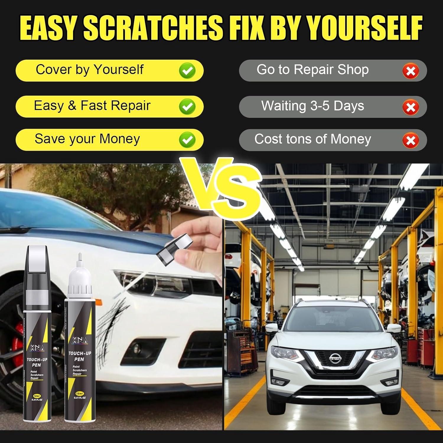 Lápiz de Pintura XNA Aspen White TriCoat para Nissan 12ml