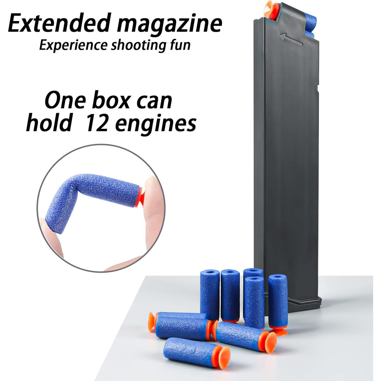 Pistola de espuma SOFITEN Viktor con chaleco y 120 dardos