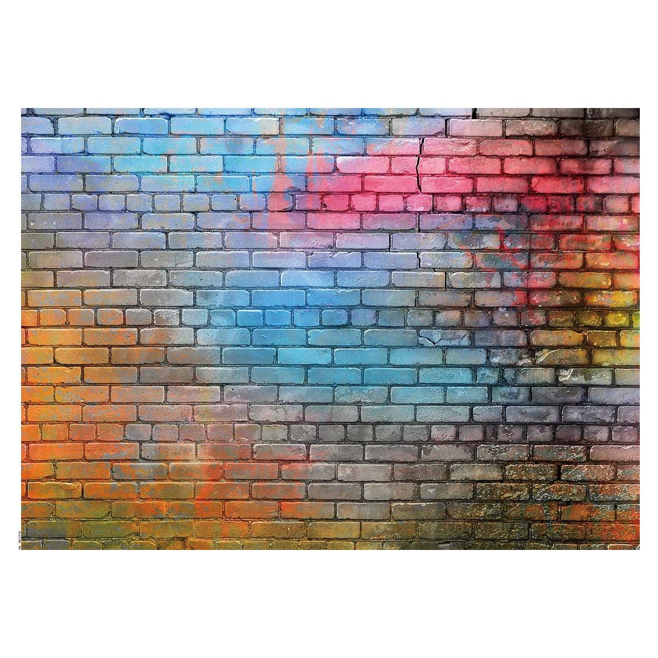 Fondo de Foto Vinilo LTLYH 213x152cm Graffiti Colorido