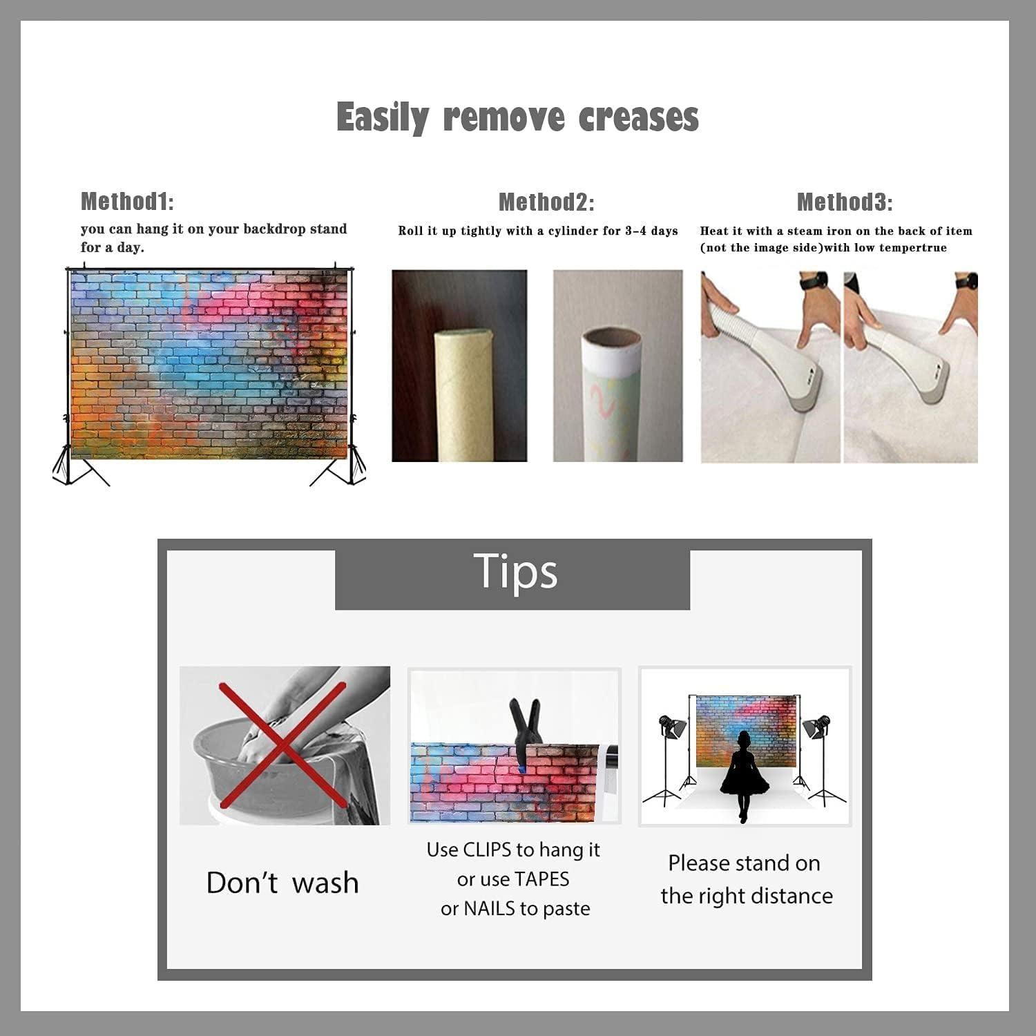 Fondo de Foto Vinilo LTLYH 213x152cm Graffiti Colorido