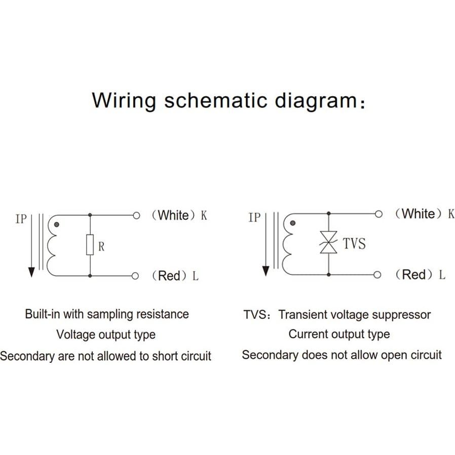 Sensor de Transformador de Núcleo Dividido SazkJere 20A 1V