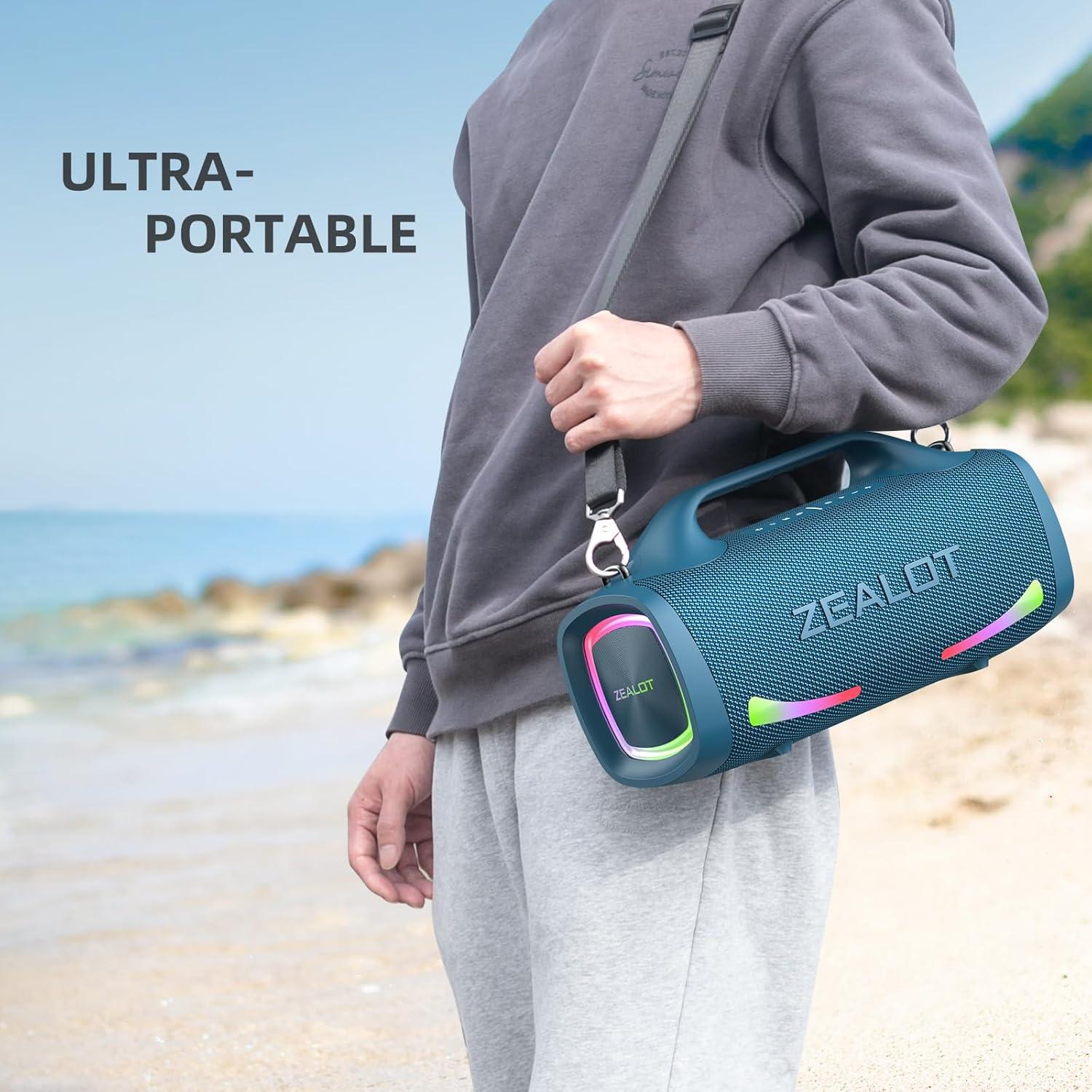 Altavoz Bluetooth ZEALOT S79 100W Impermeable 24000mAh