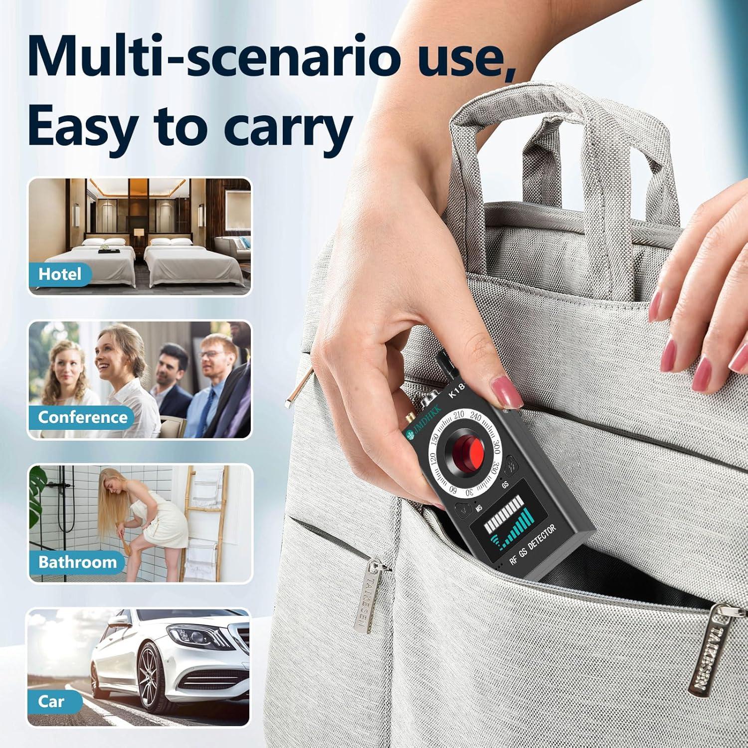 Detector de Cámara Oculta JMDHKK K18+ - Protección Privacidad