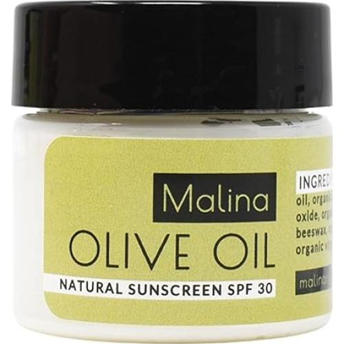 Aceite de Oliva Orgánico Malina™ Protector Solar SPF 30+ 14.79 ml