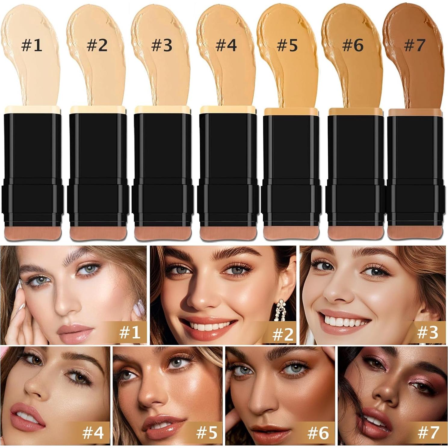 Corrector en barra ZAIDOC 2 en 1 hidratante 59 g para ojeras