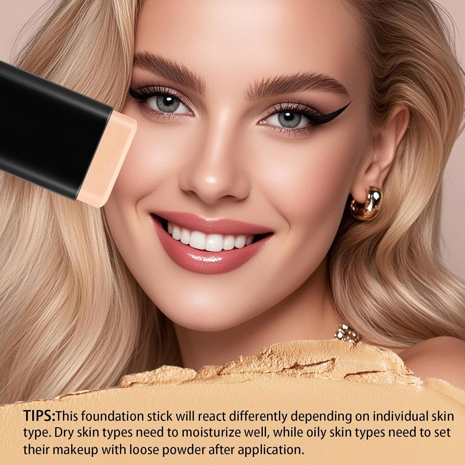 Corrector en barra ZAIDOC 2 en 1 hidratante 59 g para ojeras