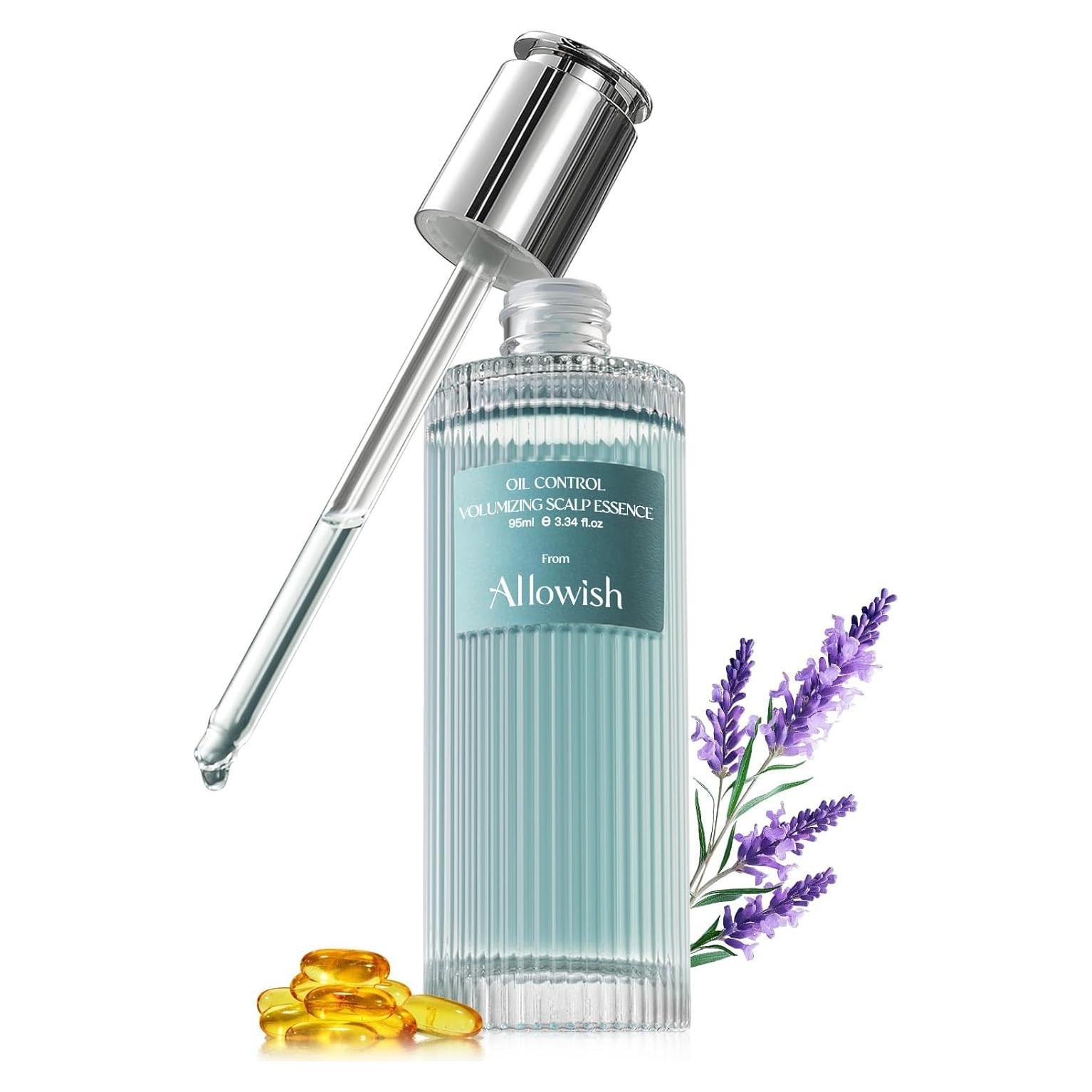 Suero Capilar Allowish 95 ml - Tratamiento Nutritivo para Cuero Cabelludo