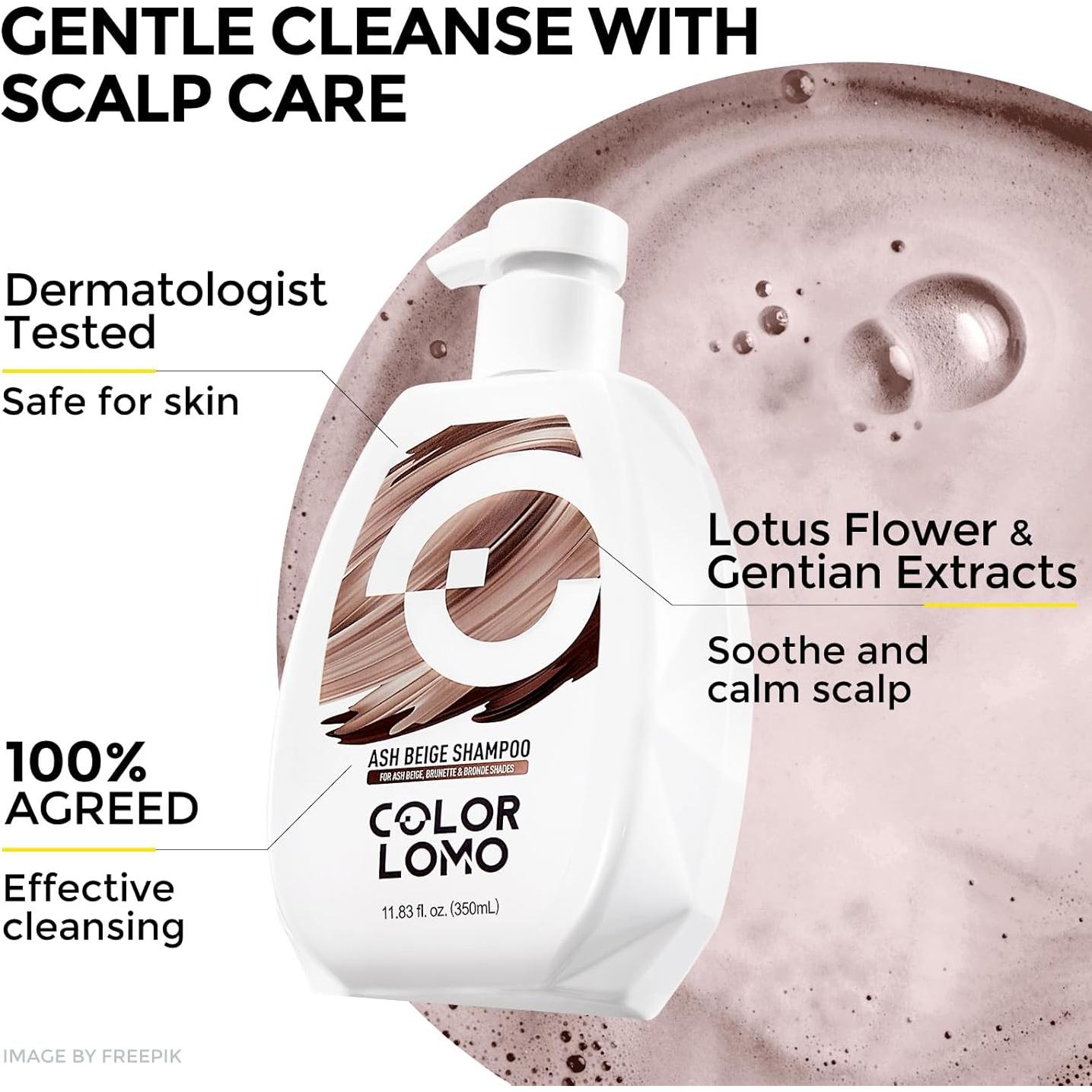 Champú Ultra Color Seguro COLORLOMO 400ml Beige Ceniza