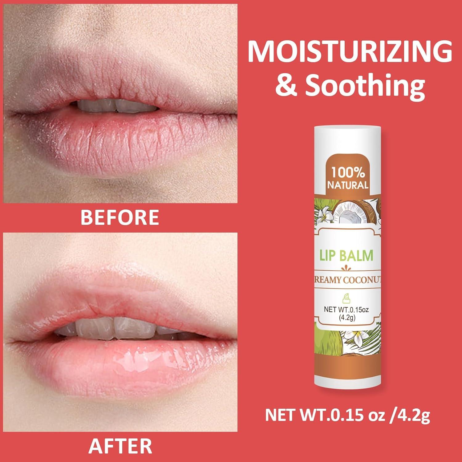 Paquete de 16 Balsamos Labiales Naturales VISRIE con Vitamina E