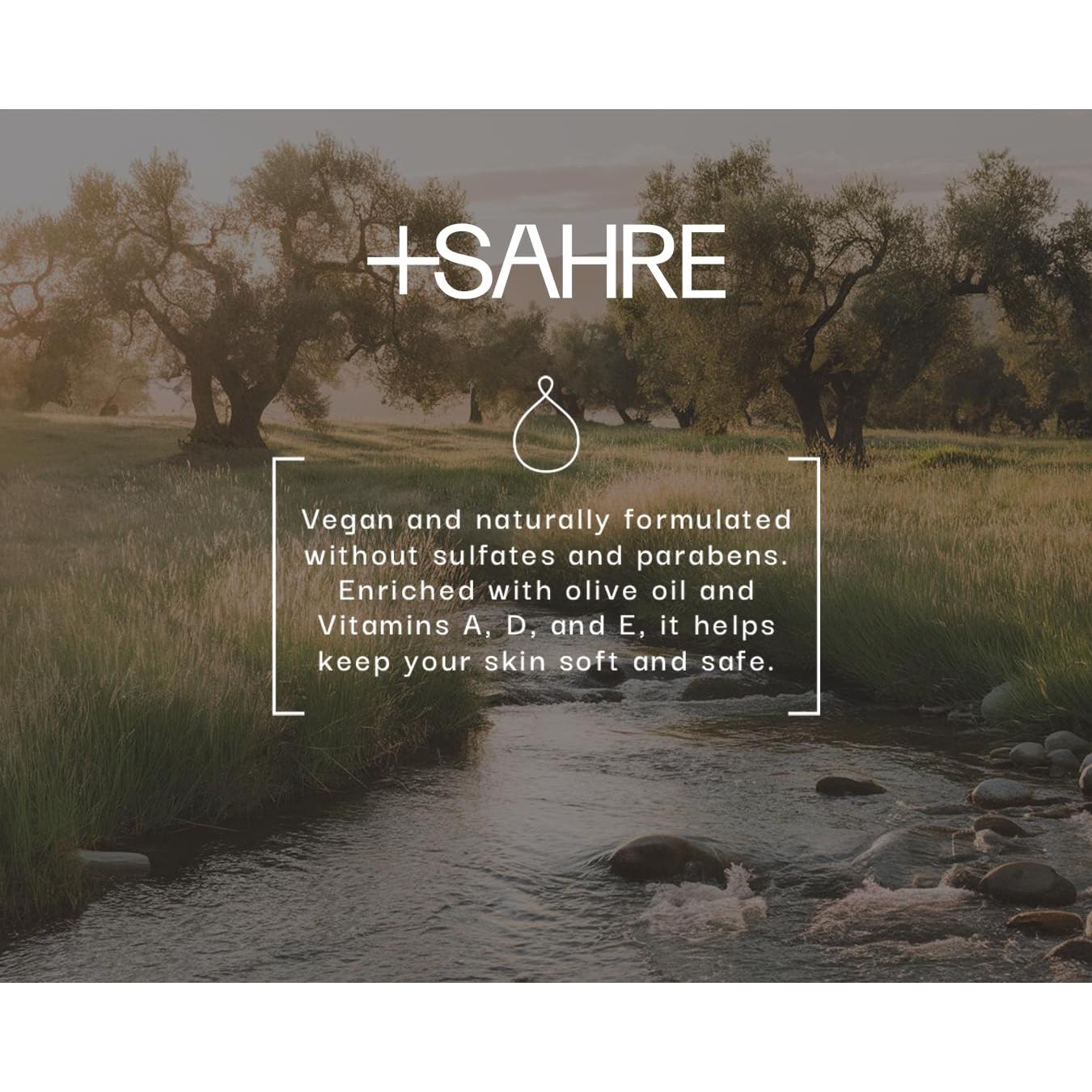 Gel de Ducha Natural Sahre 400ml - Aceite de Oliva y Aguacate