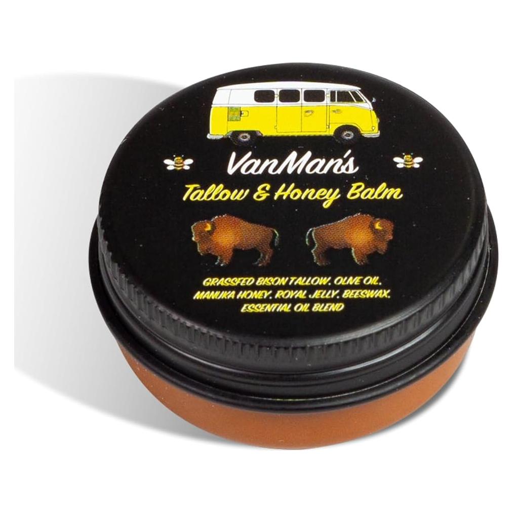 Bálsamo de Grasa de Bisonte Vanman 7.09g - Cuidado Piel Seca