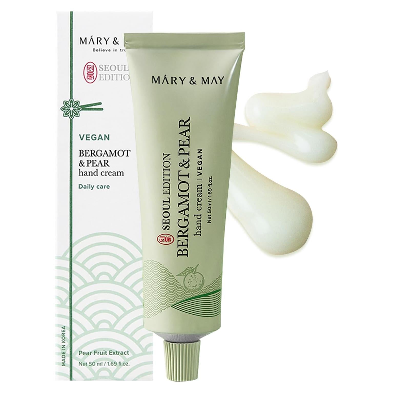 Crema de Manos Mary&May Bergamota y Pera 80g Vegana