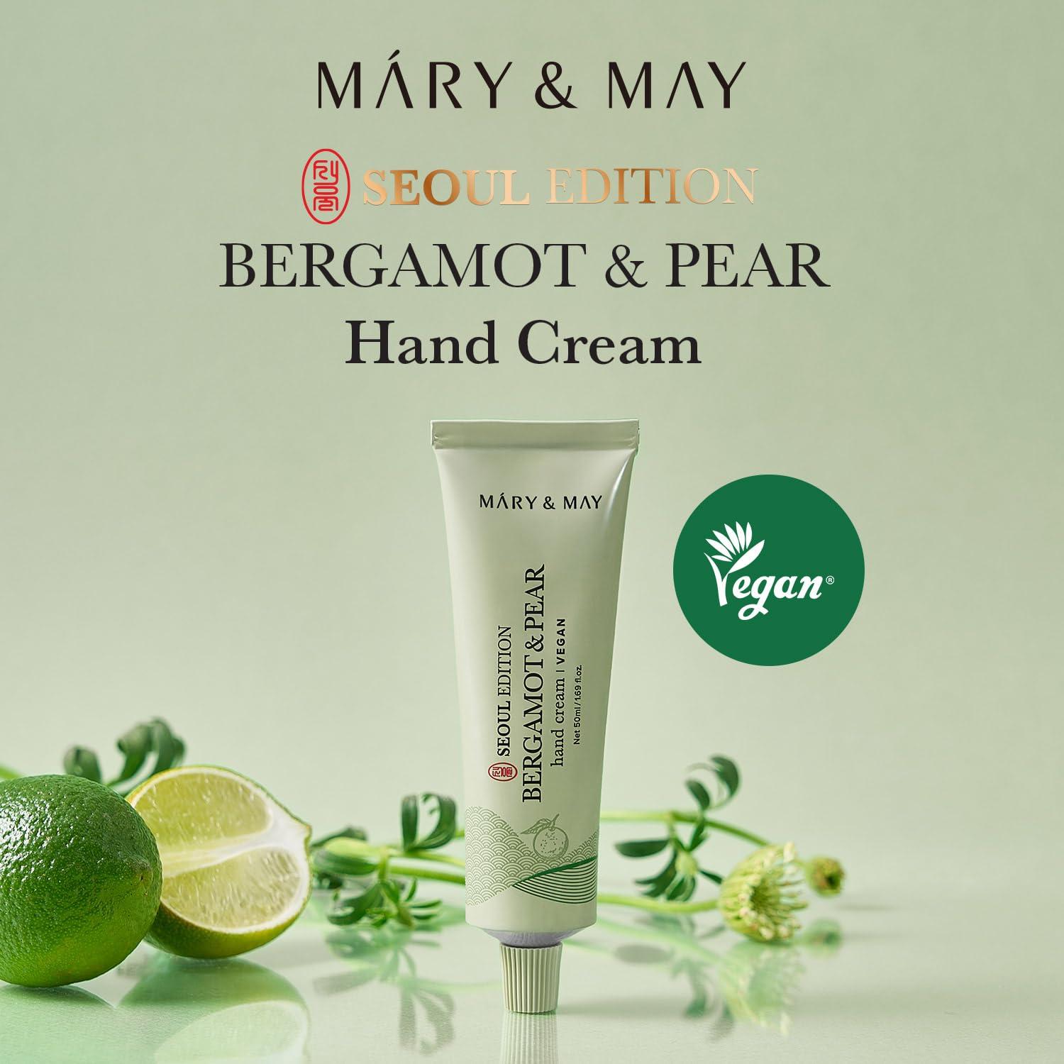 Crema de Manos Mary&May Bergamota y Pera 80g Vegana