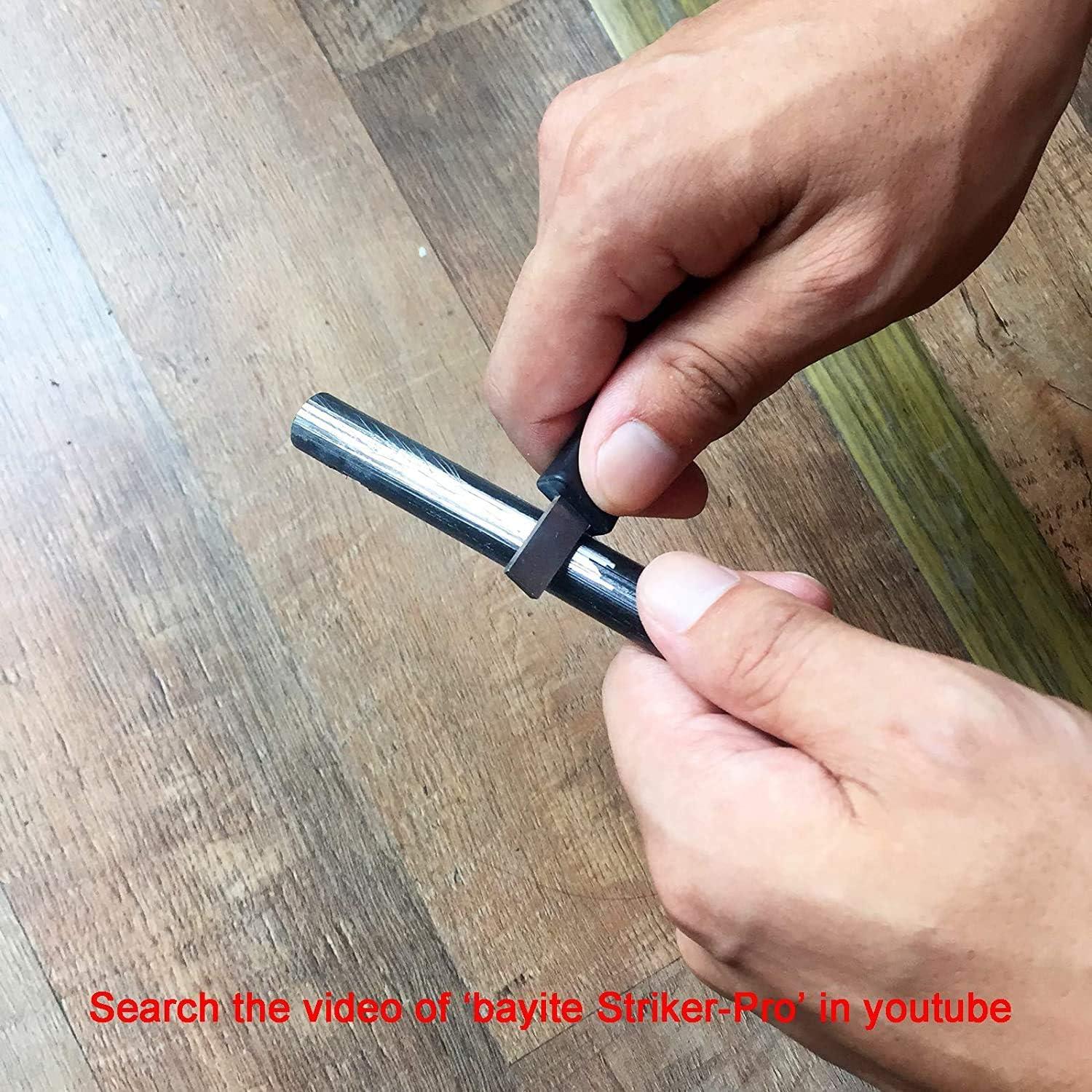 Encendedor de Fuego Bayite 10cm Ferrocerio Paracord