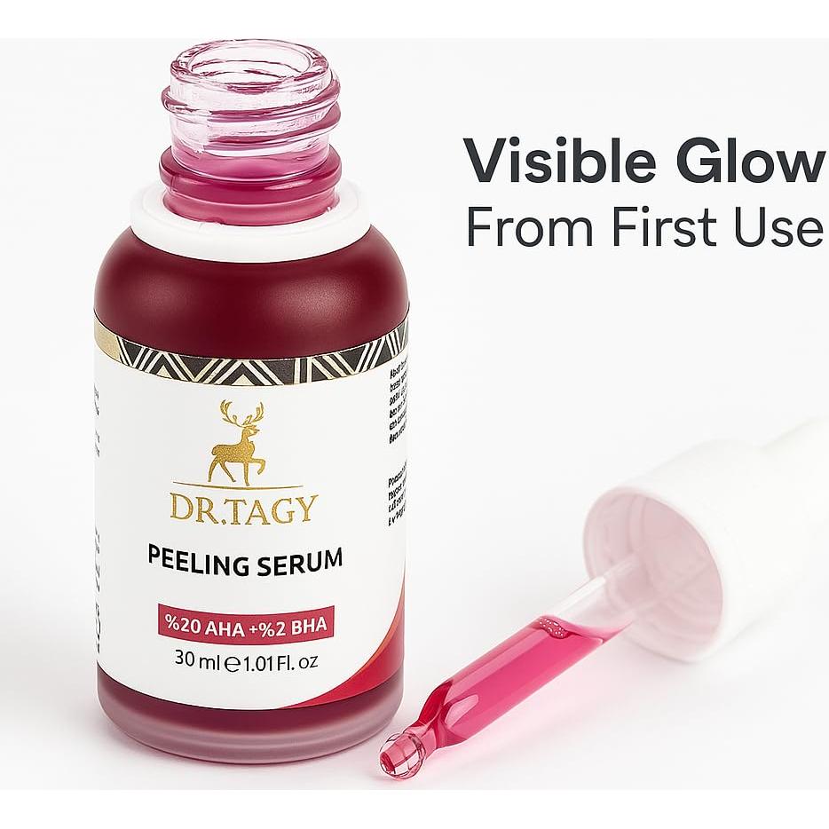 Suero Exfoliante DR.TAGY 30ml - AHA, BHA y Vitamina C