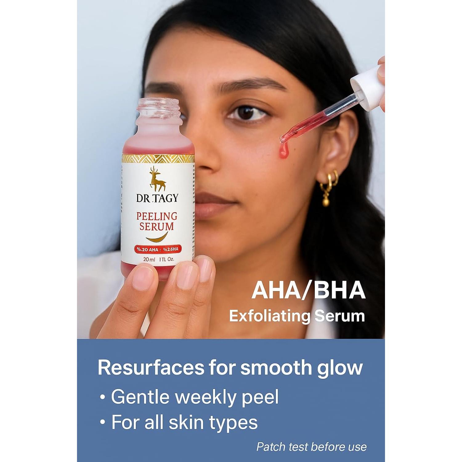 Suero Exfoliante DR.TAGY 30ml - AHA, BHA y Vitamina C