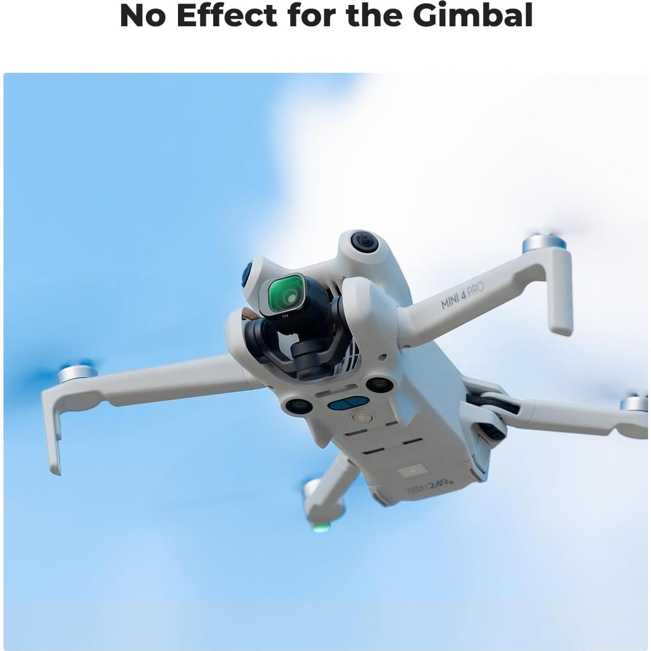 Set de Filtros K&F Concept para DJI Mini 4 Pro - 5 Piezas ND16 ND64 ND256 CPL UV