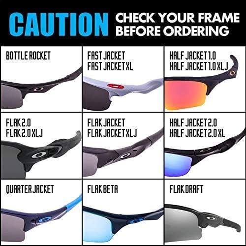 Lentes de Reemplazo Polarizados LenzFlip para Oakley Bottle Rocket