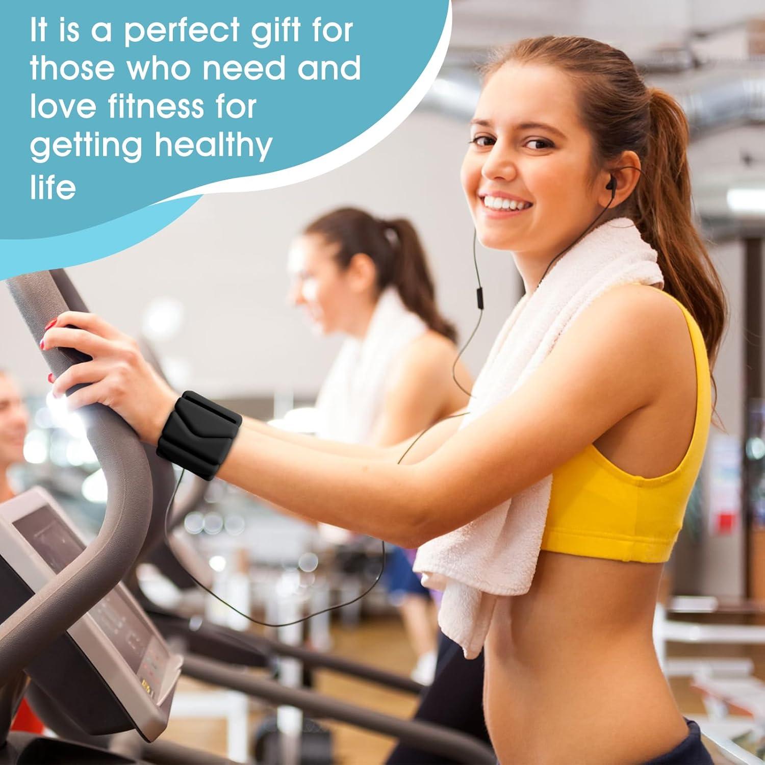 Pesas de Muñeca y Tobillo Grednfhat Ajustables 0.9kg