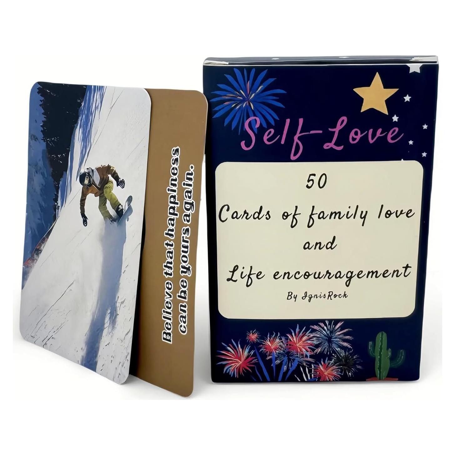 Cartas de Autoamor IgnisRock, 50 Afirmaciones Positivas
